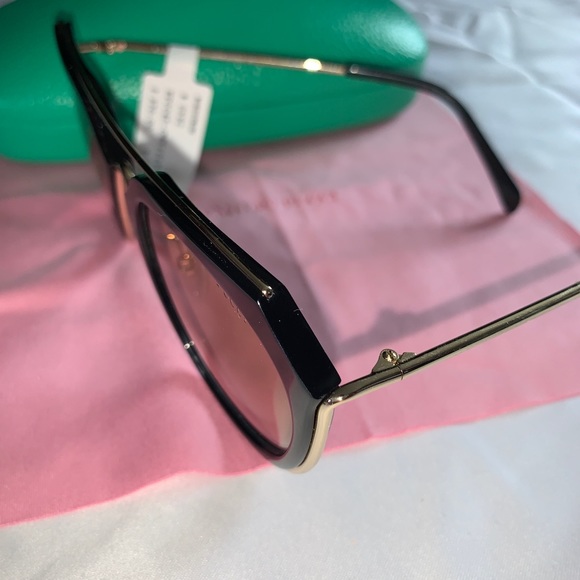 NWT Emillio Pucci 51 mm Modified Aviator Sunglass